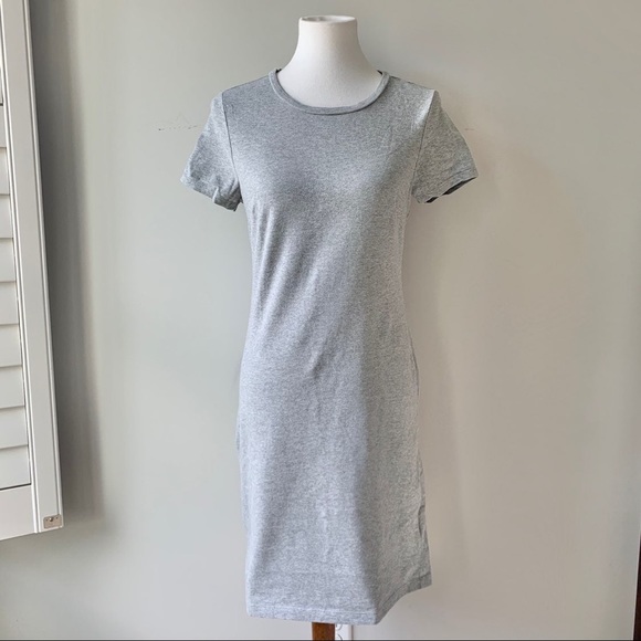 NWT Old Navy, Grey T-Shirt Dress, Size Medium - Picture 7 of 15